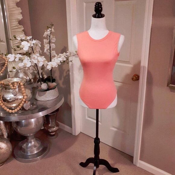 NWT Eidon Surf Zora blush deep scoop back one piece swimsuit, S - Picture 6 of 8